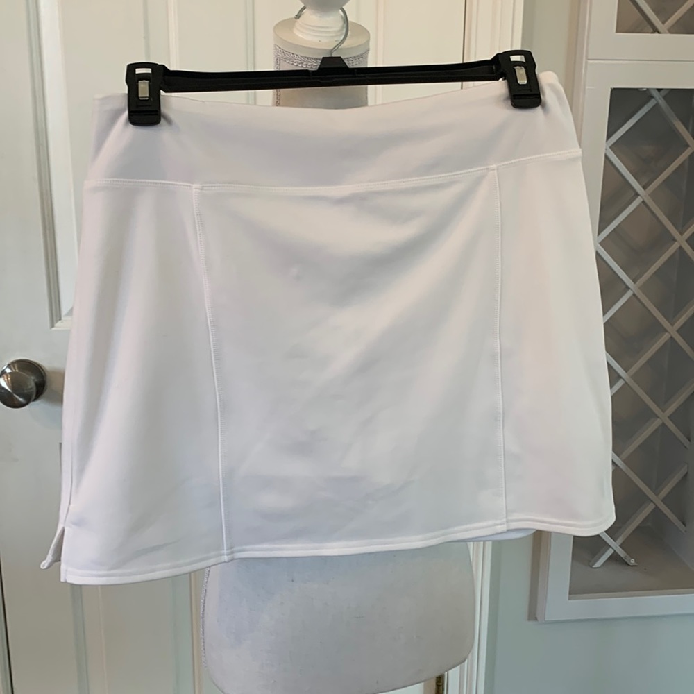 Ladies white golf or tennis skirt Adidas Clima Cool size M